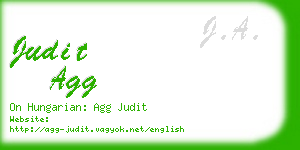 judit agg business card